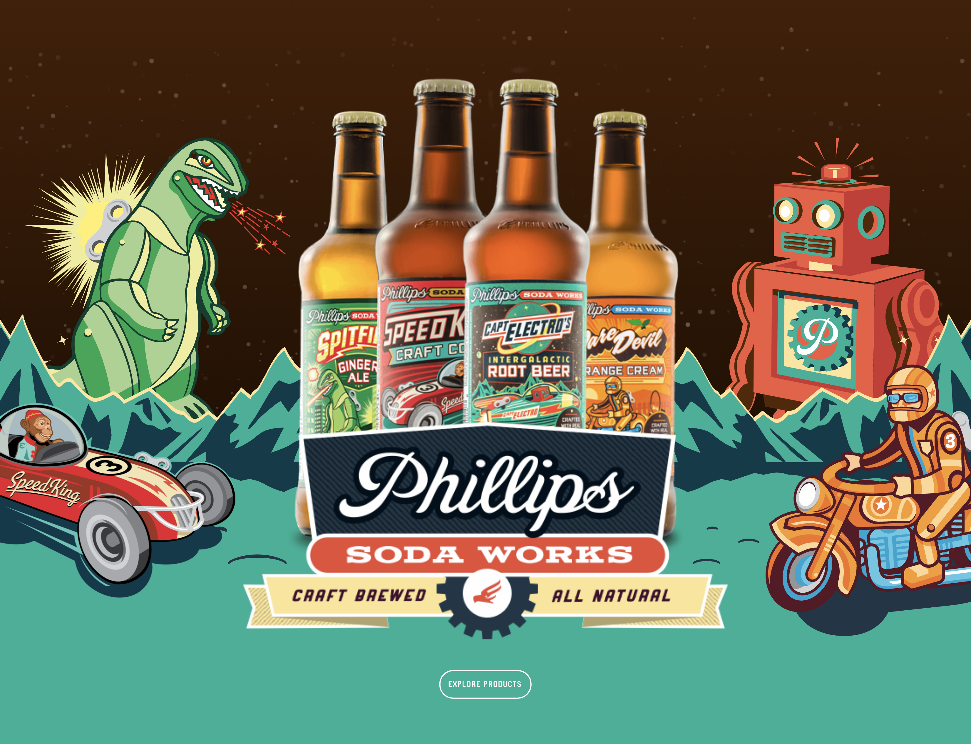 Soda Website Design